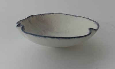 Fluted Porcelain Bowl