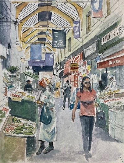 Shopping in Brixton Market